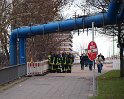 Vorbereitung Flutung U Bahn Koeln Heumarkt P059